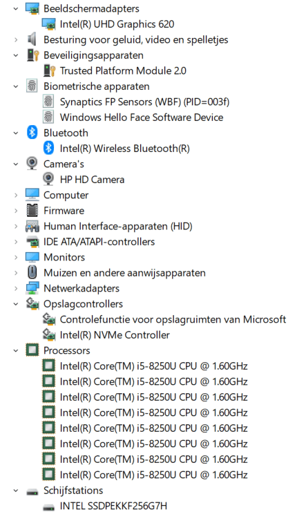 HP Probook 450 G5 met Intel Core i5 8250U en Windows 11 Pro - Afbeelding 2